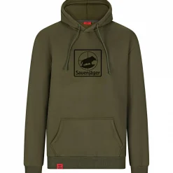 il Lago Prestige Hoodie "Sauenjäger" Herren (Oliv)