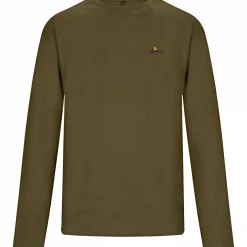 il Lago Prestige Langarmshirt Jonah Herren (Oliv)