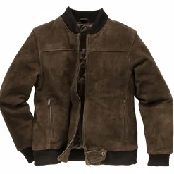 il Lago Prestige Lederjacke Houston Herren (Braun)