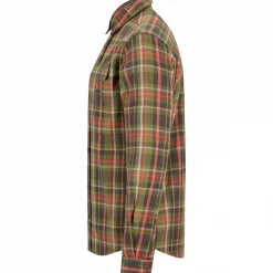 il Lago Prestige Oberhemd Toronto Herren (Oliv/Rot)