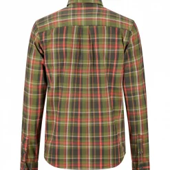 il Lago Prestige Oberhemd Toronto Herren (Oliv/Rot)