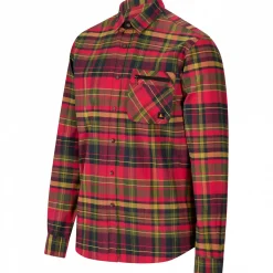 il Lago Prestige Oberhemd Scandica Herren (Rot/Oliv)