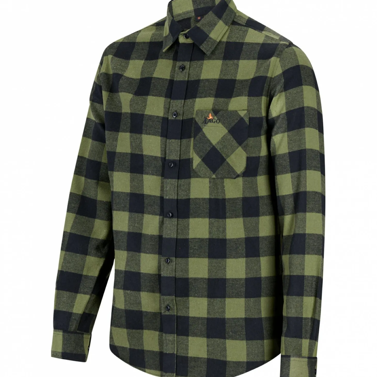 il Lago Prestige Oberhemd Kanata Herren (Oliv/Schwarz)