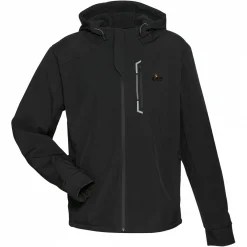il Lago Prestige Softshelljacke Germania Herren (Schwarz)