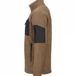 il Lago Prestige Teddyfleece-Jacke Tammo Herren (Braun/Schwarz)