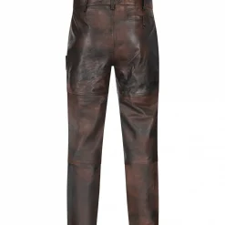 il Lago Prestige Ziegenlederhose Herren (Braun)