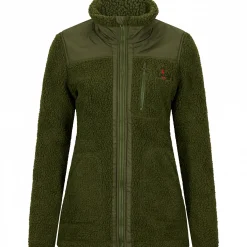 il Lago Red Level Faserpelzjacke Cumbria Damen, beheizbar (Oliv)