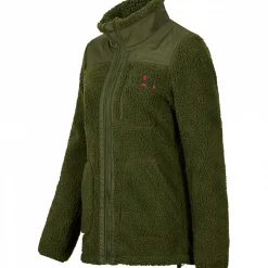 il Lago Red Level Faserpelzjacke Cumbria Damen, beheizbar (Oliv)