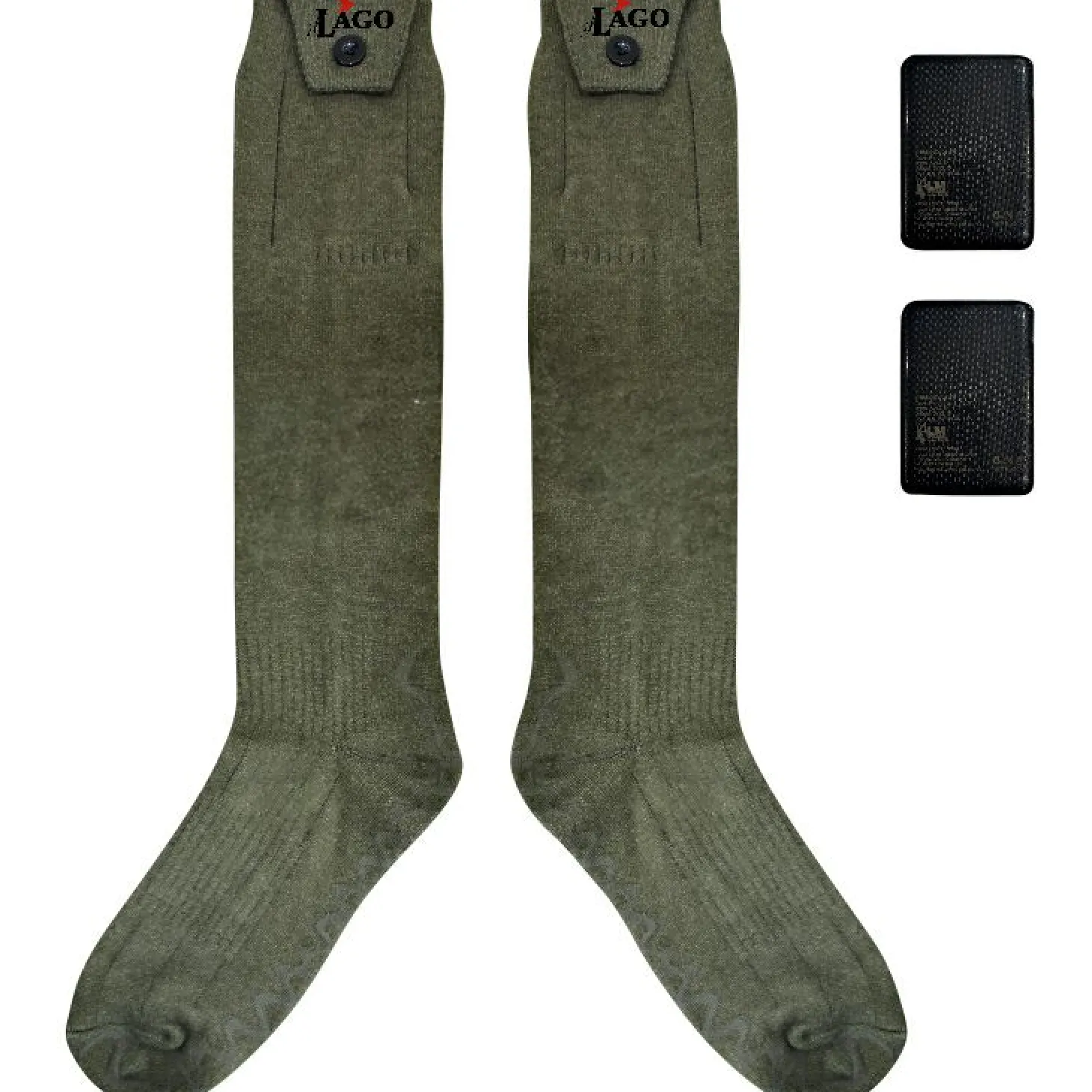 il Lago Red Level Heizsocken Flex Pro X Unisex (Oliv)