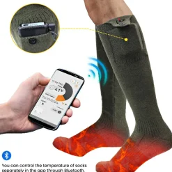 il Lago Red Level Heizsocken Flex Pro X Unisex (Oliv)