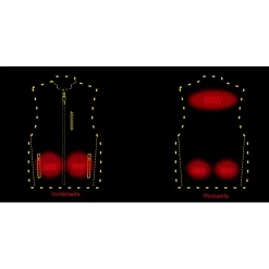 il Lago Red Level Heizweste Geo Pro Heat Damen (Oliv)