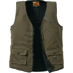 il Lago Red Level Heizweste Feuerland Herren (Oliv)