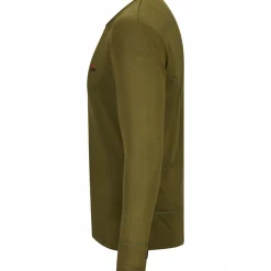 il Lago Red Level Longsleeve Feuerland Herren, beheizbar (Oliv)