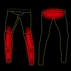 il Lago Red Level Unterhose Feuerland Damen, beheizbar (Oliv)