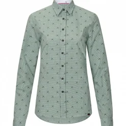 il Lago Sie Bluse Hirschlein Damen (Oliv)