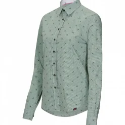 il Lago Sie Bluse Hirschlein Damen (Oliv)