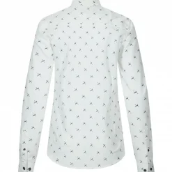 il Lago Sie Bluse Hirschlein Damen (Weiß)