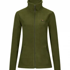 il Lago Sie Fleecejacke Damen (Oliv)