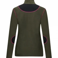 il Lago Sie Fleecetroyer Caya Damen (Oliv)