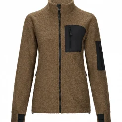il Lago Sie Teddyjacke Levina Damen (Braun/Schwarz)
