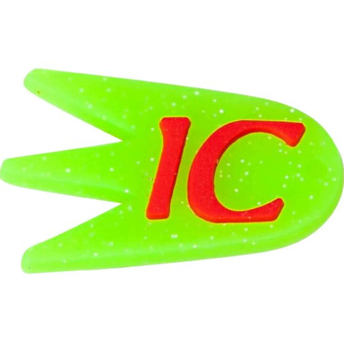 Iron Claw KöFi-Fähnchen Bait Lobes (Chartreuse)