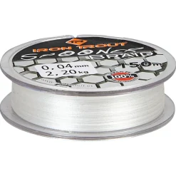 Iron Trout Angelschnur Spooner Braid (weiß, 150 m)