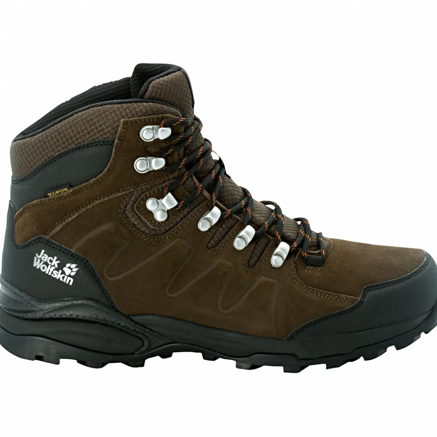 Jack Wolfskin Refugio Texapore Mid M Herren (Brown/Phantom)