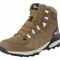 Jack Wolfskin Refugio Texapore Mid W Damen (Brown/Apricot)
