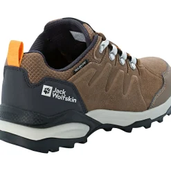 Jack Wolfskin Refugio Texapore Low W Damen (Brown/Apricot)
