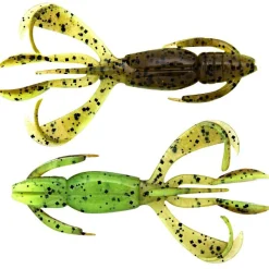 Keitech Crazy Flapper (Green Pumpkin / Chartreuse)