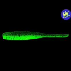 Keitech Shad Impact (Green Pumpkin / Chartreuse)