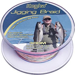 Kogha Angelschnur Jigging Braid (multicolor, 300 m)