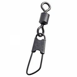 Kogha Carp Wirbel Matt Black Swivel mit Safety Snap