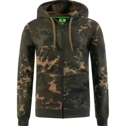 Korda Zip Hoodie Dark Kamo