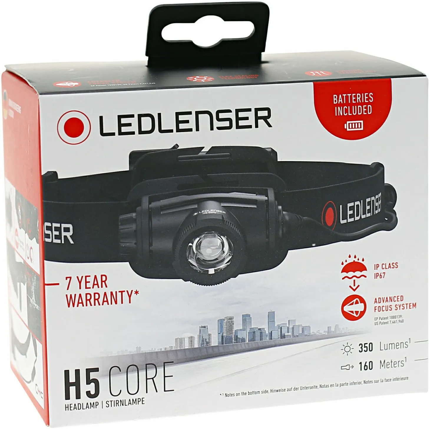 Led Lenser Stirnlampe H5 Core (Batterie-Version)