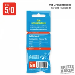 Lieblingsköder Angelhaken Spitze (5/0)