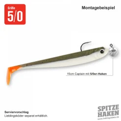 Lieblingsköder Angelhaken Spitze (5/0)