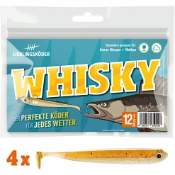 Lieblingsköder Gummifisch Zanderköder (12,5 cm, Whisky)