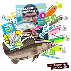 Lieblingsköder Gummifisch Zanderköder (10 cm, Ultimate Collection Trübes Wasser)