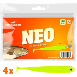 Lieblingsköder Gummifisch Zanderköder (12,5 cm, Neo)