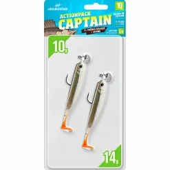 Lieblingsköder Gummifisch Zanderköder (10 cm, Actionpack Captain)