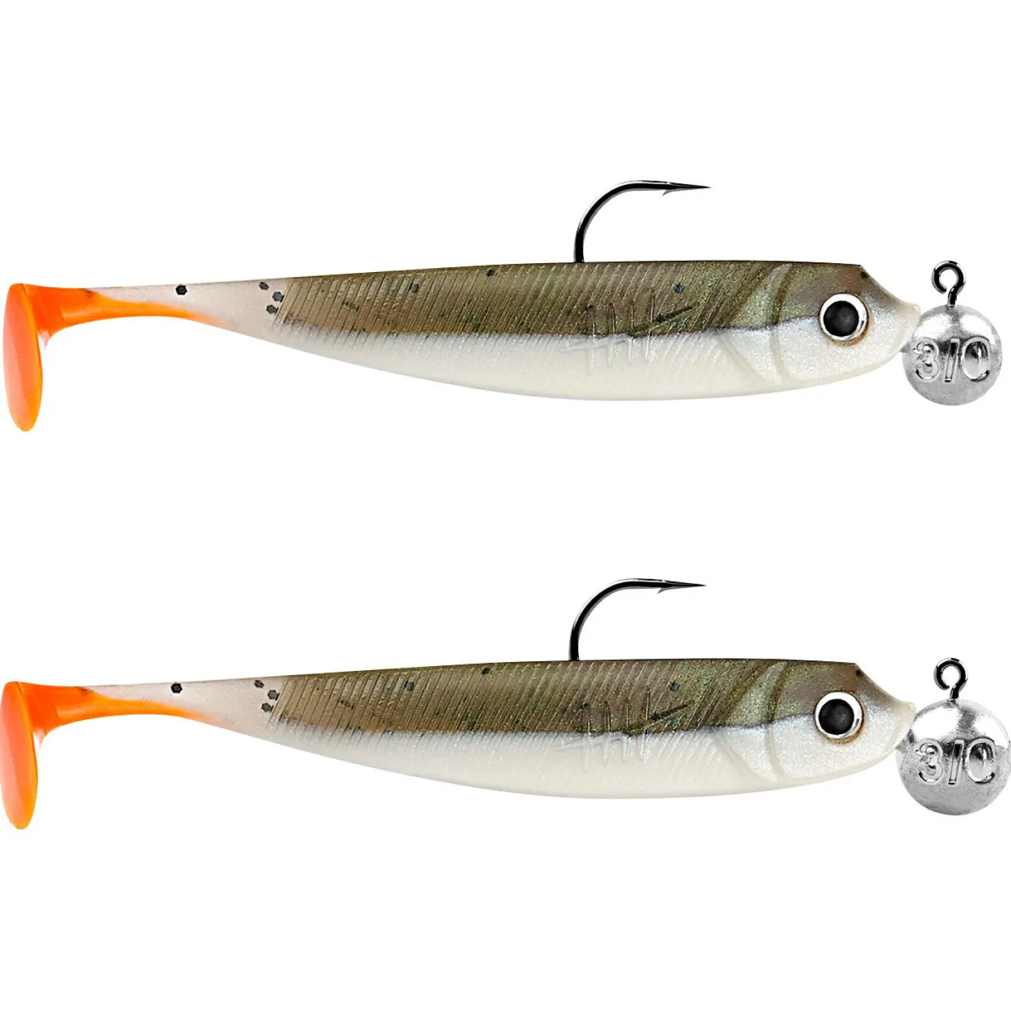 Lieblingsköder Gummifisch Zanderköder (10 cm, Actionpack Captain)