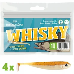 Lieblingsköder Gummifisch Zanderköder (10 cm, Whisky)