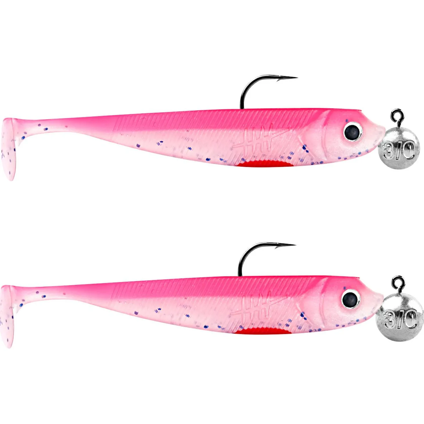 Lieblingsköder Gummifisch Zanderköder (10 cm, Actionpack Pinky)