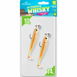 Lieblingsköder Gummifisch Zanderköder (10 cm, Actionpack Whisky)