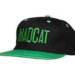 MAD CAT Skull Flatbill Cap (Black/Green)