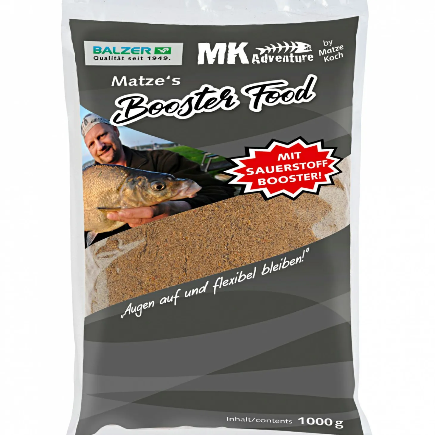 Matze Koch Friedfischfutter MK Adventure Booster (Schleie/Barsch)