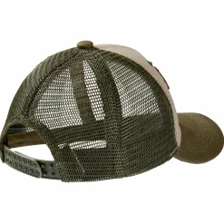 Mesh Cap "Hirsch" Unisex (Beige/Oliv)