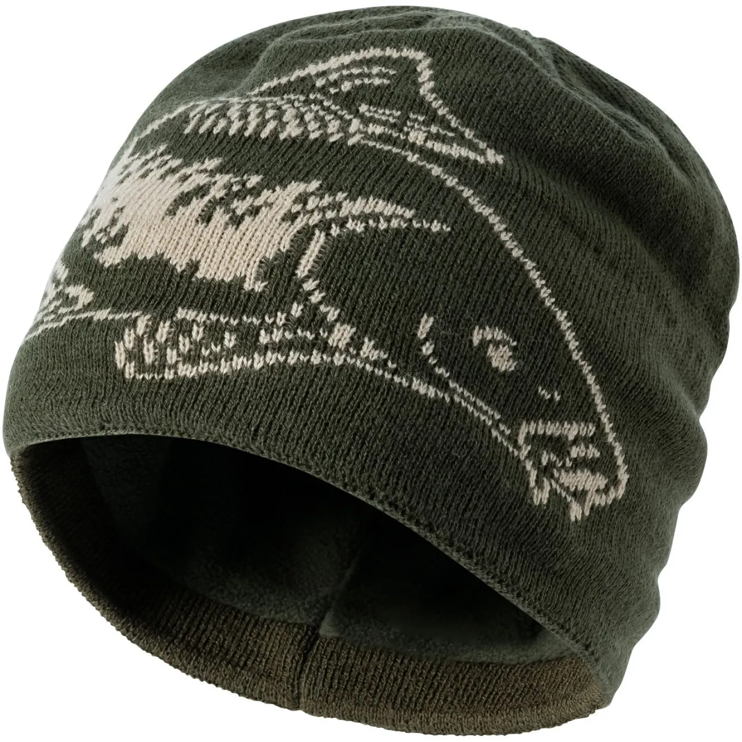 Mütze "Karpfen" Herren (Oliv)