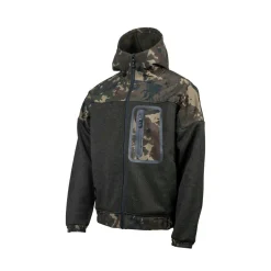 Nash Zero Tolerance Nordic Fleece Zipped Hoody Herren (Schwarz/Camouflage)
